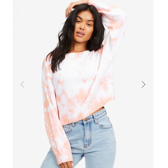NWT Billabong Under the Sun Crewneck Sweater - Picture 1 of 7